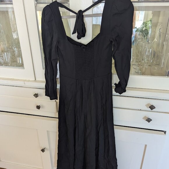 Reformation Mara Dress (Black) - Picture 2 of 6